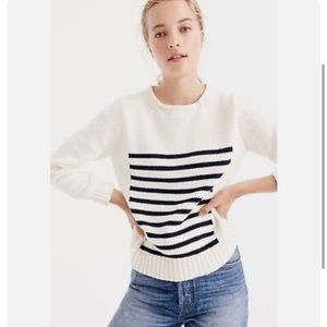 J Crew Women’s 1988 Striped Rollneck Sweater
